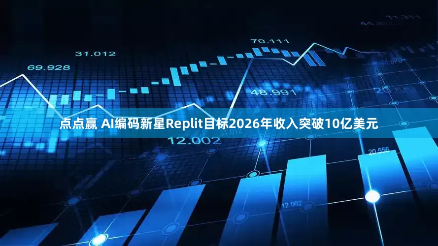 点点赢 AI编码新星Replit目标2026年收入突破10亿美元